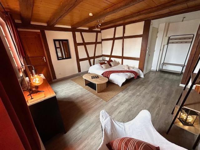 Апартаменты Le Rustique - Le Charme Alsacien Du Vignoble Тюркхайм Экстерьер фото
